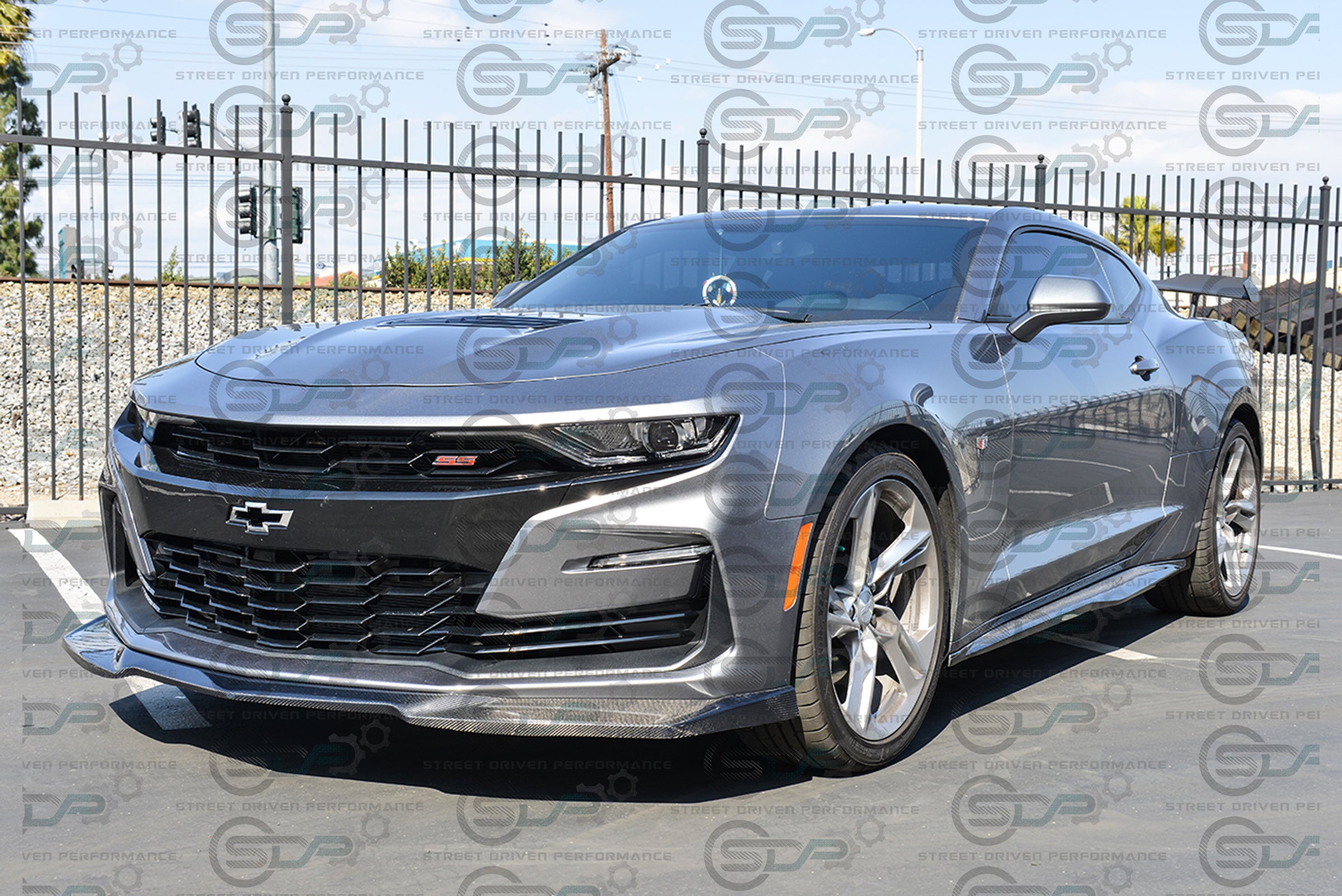 2019+ 6th Gen Camaro - "ZL1 Conversion" Carbon Fiber Front Splitter / Lip Ground Effects - for all models